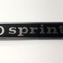 Vespa 150 Sprint V. Italian rear frame badge