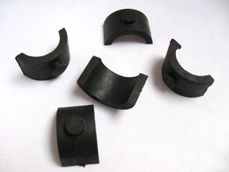 Vespa handlebar clamp mounting rubbers x 5 image #1
