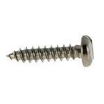 Vespa centre mat screw (slotted, stainless steel)