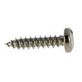 Vespa centre mat screw (slotted, stainless steel) image #1