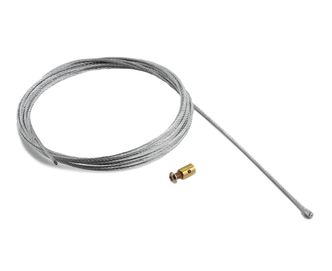 Vespa Inner Throttle Cable & Brass Nipple image #1