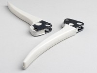 Lambretta LD /D "ivory" levers (pair) CASA L19
