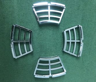 Casa Lambretta chrome Disc brake windows (set of 4) image #1