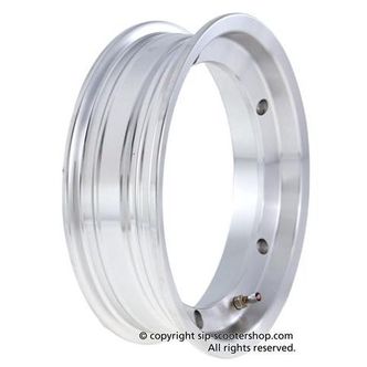 SIP Vespa Polished Aluminium Tubeless Wheel Rim image #1
