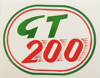 Lambretta GT200 self adhesive sticker image #1
