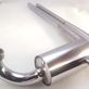 Vespa GS150 ABARTH exhaust polished stainless steel image #1
