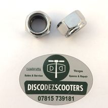 Lambretta engine bar nuts  polished stainless