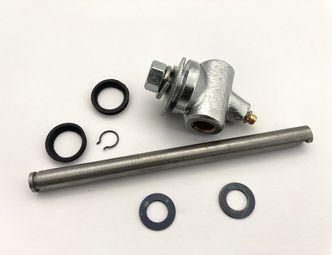 Vespa front suspension spring support set and pin image #1