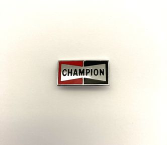 CHAMPION chrome/enamel pin lapel badge image #1