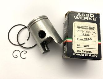 Vespa 50 O/S piston kit 40.3mm ASSO image #1