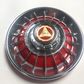 Vespa 8 inch "VIGANO"  wheel disc / hub cap image #1