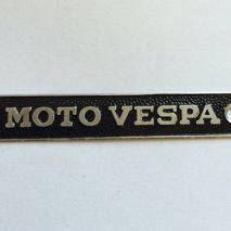 Vespa MOTO VESPA seat badge