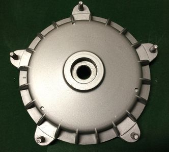 Vespa PX Mk1 rear hub, brake drum image #1