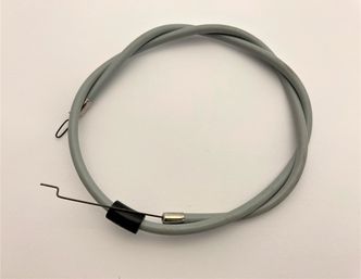 Vespa choke cable (autolube) 625mm outer image #1