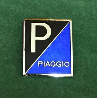 Piaggio enamel lapel pin badge image #1