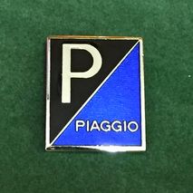Piaggio enamel lapel pin badge