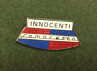 Innocenti Lambretta enamel lapel pin badge  image #1