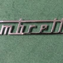 Legshield badge Lambretta SX 125 LI