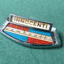 Lambretta horncast badge Innocenti shield for Series 2 & 3