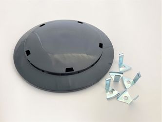 Vespa T5 style 10 inch click fit hub cap  image #1