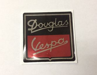 Vespa Douglas Rod and G model badge (jelly) image #1
