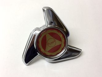 Vespa "VIGANO" accessory spinner RED image #1
