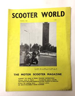 Scooter World magazine MARCH 1965 image #1