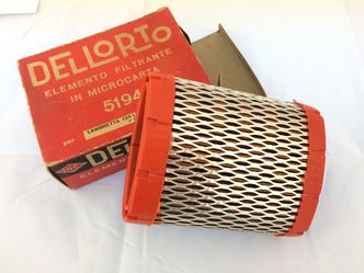 Lambretta DELLORTO air filter series 1/2 image #1