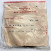 Vespa SS180 inner speedometer cable NOS 