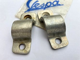 Vespa GS150 stand brackets NOS image #1