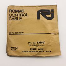 Vespa inner throttle cable ROMAC NOS