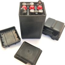 Black original style battery and NOS covers