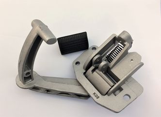 Vespa rear brake pedal assembly image #1