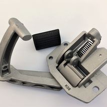 Vespa rear brake pedal assembly