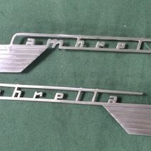 Lambretta series 1 & 2 side panel badges set of 2