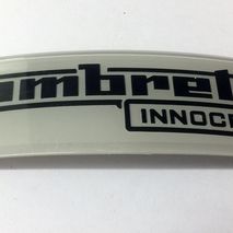 Lambretta SX Rear Frame Badge shaped