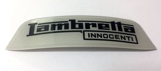 Lambretta SX Rear Frame Badge shaped image #1